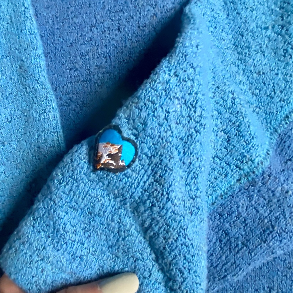 KUHL Cozy 2 tones blue fleece, Size Small, no zippered. - Picture 2 of 5
